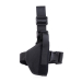 Adjustable Tactical Nylon Drop Leg Holster – side profile view
