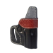 Black & Brown Colt 1911 Leather OWB Holster