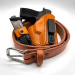 Tan IWB Leather Holster EDC Kit – Belt & Conditioner