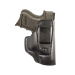 Soft Suede IWB Tuckable Holster with Adjustable Cant