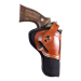 Dual Angle OWB hunter holster front profile with revolver

