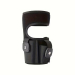 Elastic Ankle Holster with Magazine Pouch – black ankle holster – front product view