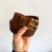 Full-Grain Vegetable-Tanned Leather Belt