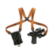Black Jackass Shoulder Leather Holster for Beretta 92FS / 92F