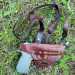 Handmade Brown Leather Horizontal Shoulder Holster – Open-Top, Convertible OWB