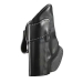 Premium Leather Thumb Break OWB Holster Black Leather Front View