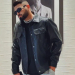 Men’s Black Faux Leather Jacket