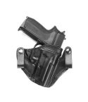 Black Leather IWB Holster (Open-Top)