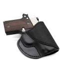 Black Leather Purse Insider Holster