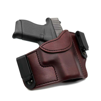 Burgundy Banshee IWB Leather Holster