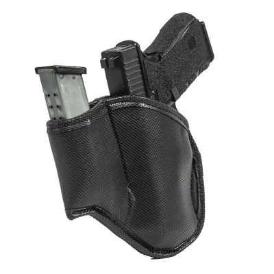 Black Gecko Grip IWB Holster With Mag Carrier