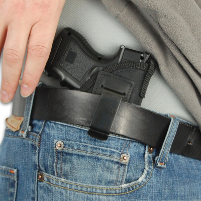 Black IWB Holster For Compact Pistols