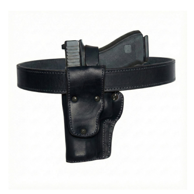 Black Leather Alaska Hunter Hip Holster