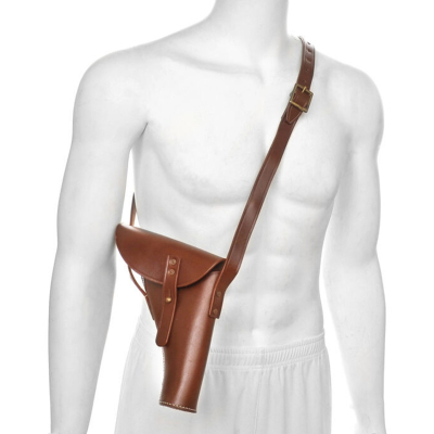 British Military Style Leather Shoulder Holster
