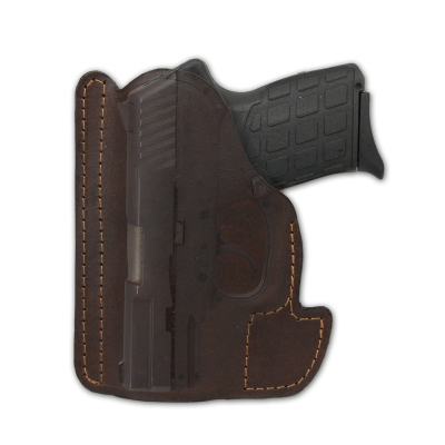 Brown Leather Ambidextrous Pocket Holster