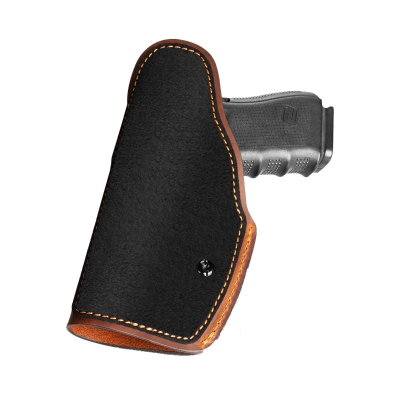 Brown Leather IWB Holster for Concealed Carry