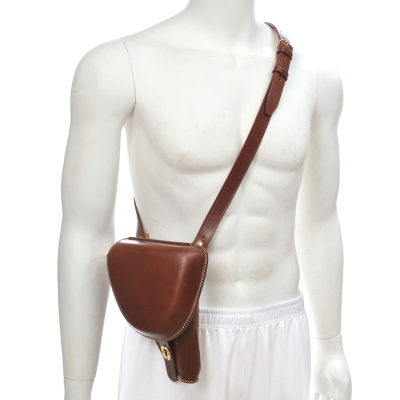 Brown Leather Military Shoulder Holster