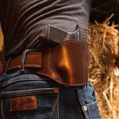 Brown Leather Multi Fit OWB Holster