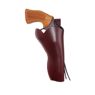Burgundy Leather Western Style OWB Holster