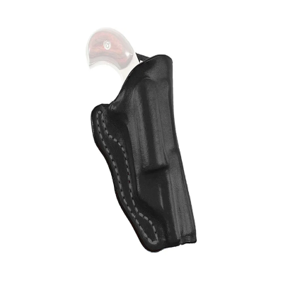 Leather Crossdraw Belt Holster for Small Revolvers