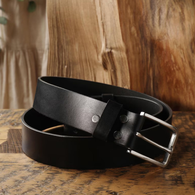 Vegetable Tanned Full Grain Leather Belt