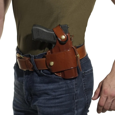 Galco Ironhide Leather Belt Holster