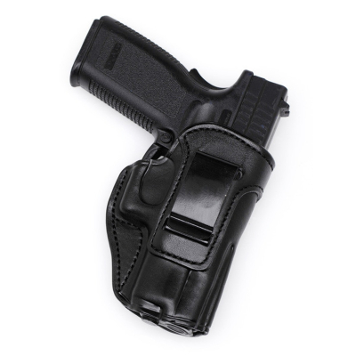 Leather IWB Concealment Holster With Metal Clip