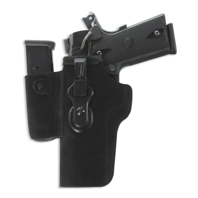 Leather IWB Hunting Holster With Mag Carrier