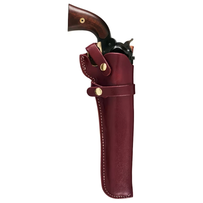 Leather Target Revolver Holster