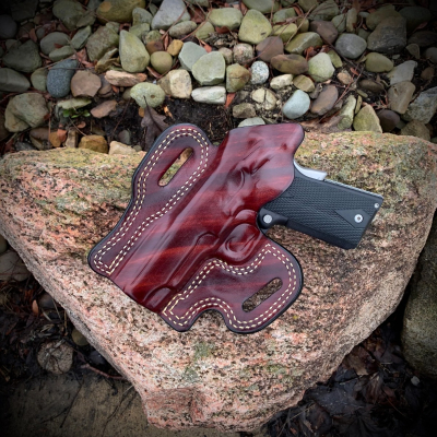 Mahogany Leather OWB Concealment Holster
