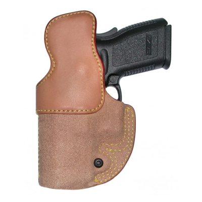 Natural Leather Tuckable IWB Holster With Forward Cant