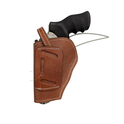 Open Bottom OWB Leather Holster