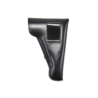 Black Leather OWB Flap Holster