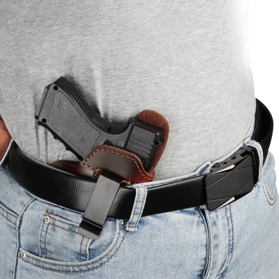 Burgundy Leather Optics Ready IWB Holster