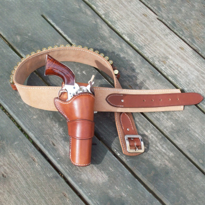 Reddog Leather “The Duke” Cowboy Action Gunfighter Rig