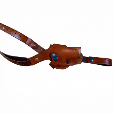 Premium Leather Roto Double Shoulder Holster