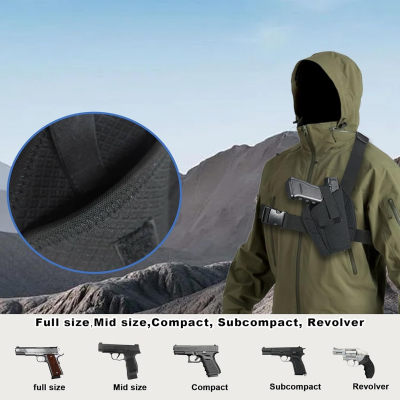 Black IBYADO Universal Chest Holster Harness