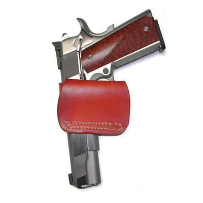 Yaqui Slide Brown Leather OWB Belt Holster