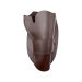 Antique Brown Leather Single Loop OWB Holster