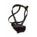 Black Leather Horizontal Shoulder Holster