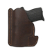 Brown Leather Ambidextrous Pocket Holster