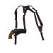 Brown Leather Horizontal Shoulder Holster