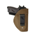 Brown Leather IWB Holster For Pocket Pistols