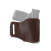 Brown Leather Multi Fit OWB Holster main product image with structured leather body