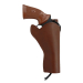 Saddle Tan Leather Western Style OWB Holster