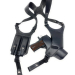 Cardini Leather Shoulder Holster for Glock and Springfield XD