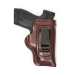 Brown Carry Combo Pack IWB/OWB Leather Holster & Double Mag Carrier