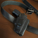 Black Leather OWB CZ 82 Holster With Mag Pouch