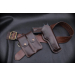 Dark Brown Leather Belt Holster