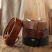 Vegetable Tanned Full Grain Leather Belt